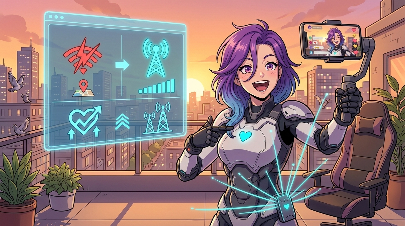Streamlabs Network Boost Lets IRL Streamers Bond Connections Without the Hardware Headache